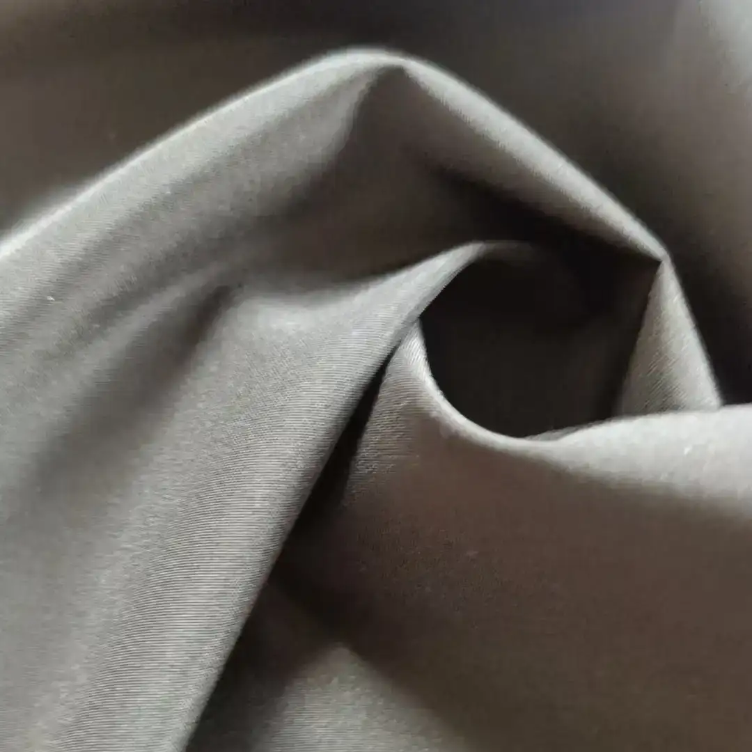 China Fabric for Down Jacket,Padded Jacket Polyester Pongee Synthetic Woven Fabric Polyester Black color buy from China wholesaler bulk order at wholesale price free worldwide shipping Alibaba