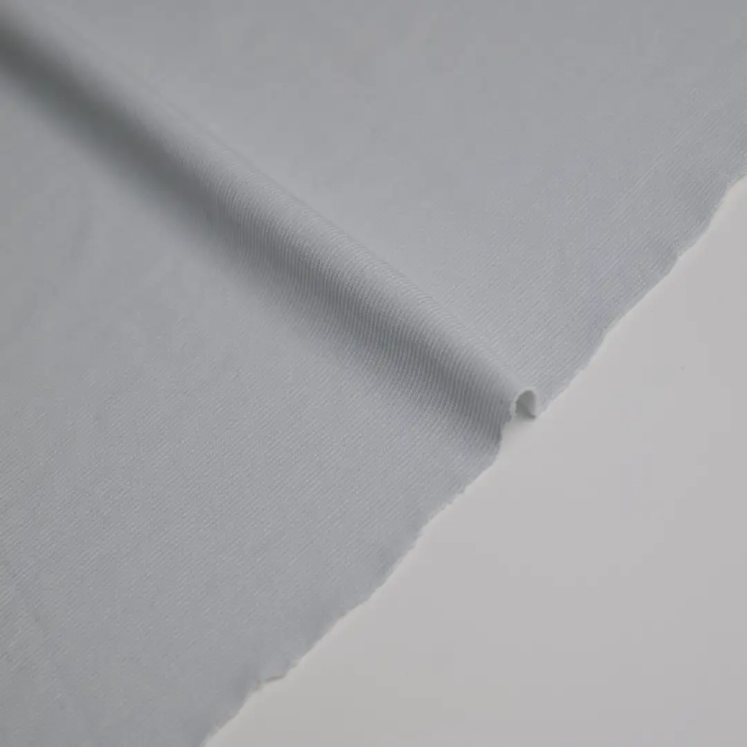China Fabric for T-Shirt,Shorts Ottoman Knit Fabric Polyester Poly Lactic Acid（PLA) Azure color buy from China wholesaler bulk order at wholesale price free worldwide shipping Alibaba