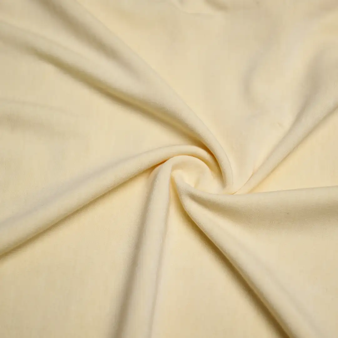 China Fabric for T-Shirt,Pajamas Single Jersey Knit Fabric Modal Spandex Poly Lactic Acid（PLA) Wheat color buy from China wholesaler bulk order at wholesale price free worldwide shipping Alibaba