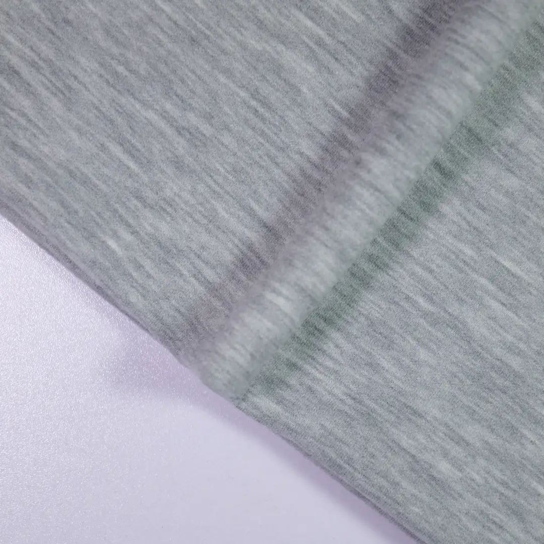 China Fabric for Pants,Polo Shirt,Crop Top,Skirt,Shorts Single Jersey Knit Fabric Acrylic Rayon Poly Lactic Acid（PLA) Spandex Gray color buy from China wholesaler bulk order at wholesale price free worldwide shipping Alibaba