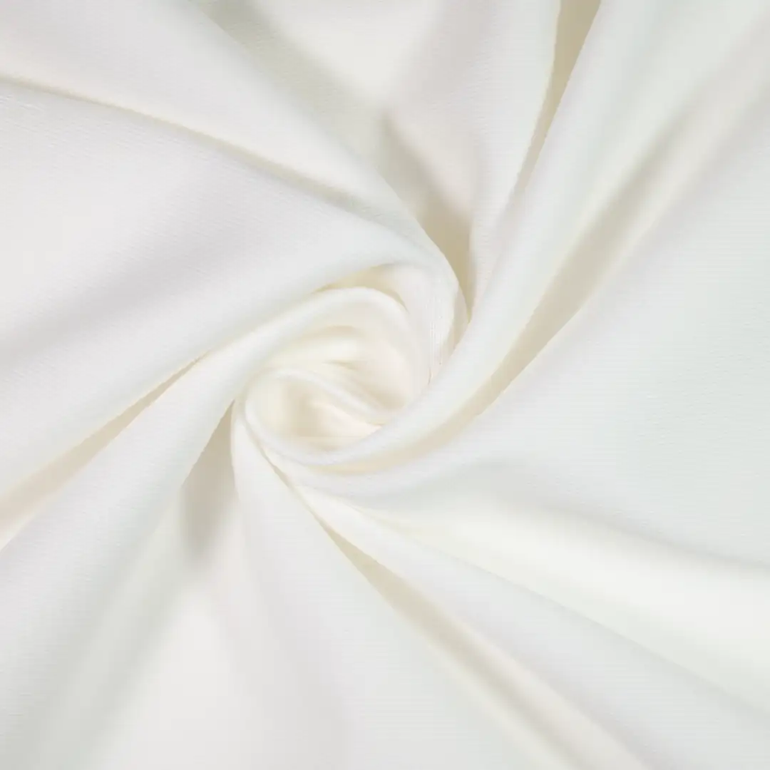 China Fabric for Pants,T-Shirt,Shorts Single Jersey Knit Fabric Cotton Poly Lactic Acid（PLA) White color buy from China wholesaler bulk order at wholesale price free worldwide shipping Alibaba