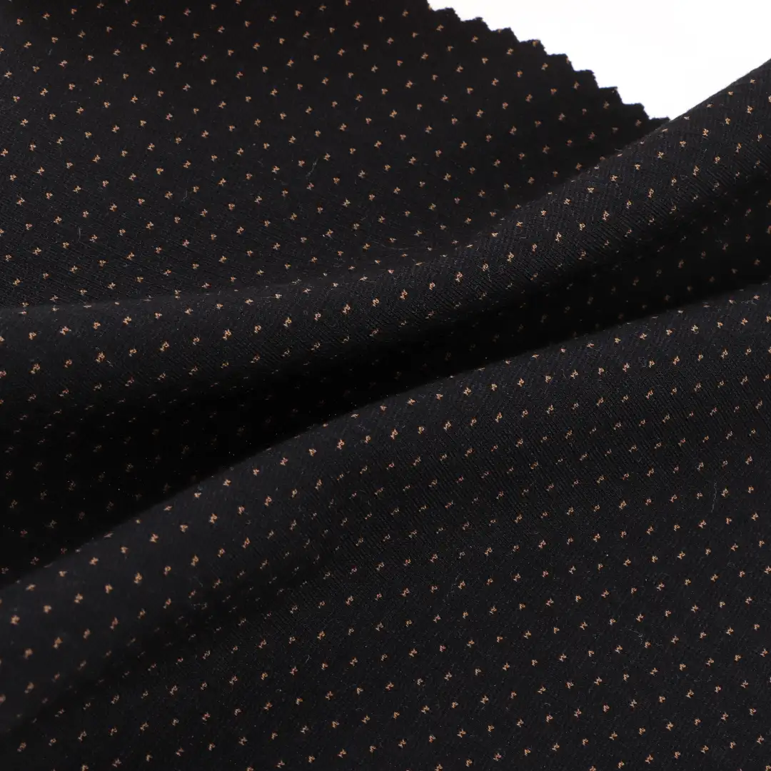 China Fabric for Crop Top,Uniform,Sweatshirt Jacquard Knit Fabric Rayon Nylon Polyester Spandex Black and Yellow color buy from China wholesaler bulk order at wholesale price free worldwide shipping Alibaba