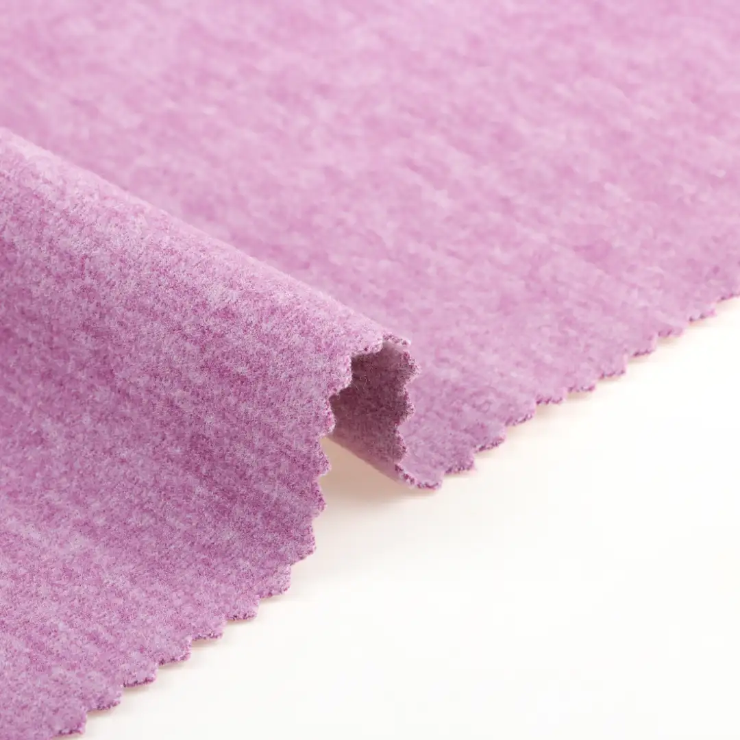 China Fabric for Pajamas Dralon Knit Fabric Polyester Purple color buy from China wholesaler bulk order at wholesale price free worldwide shipping Alibaba