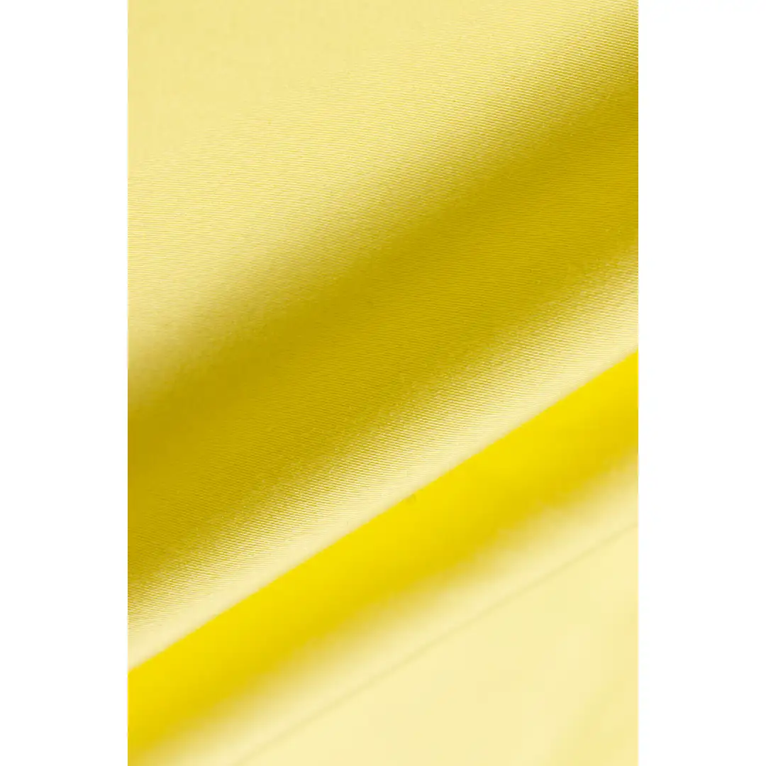 China Fabric for Blouse,Shirt Long Sleeve Button ,Shirt Half Sleeve Button  Cotton Plain Natural Woven Fabric Tencel Chemical Fiber YELLOW color buy from China wholesaler bulk order at wholesale price free worldwide shipping Alibaba