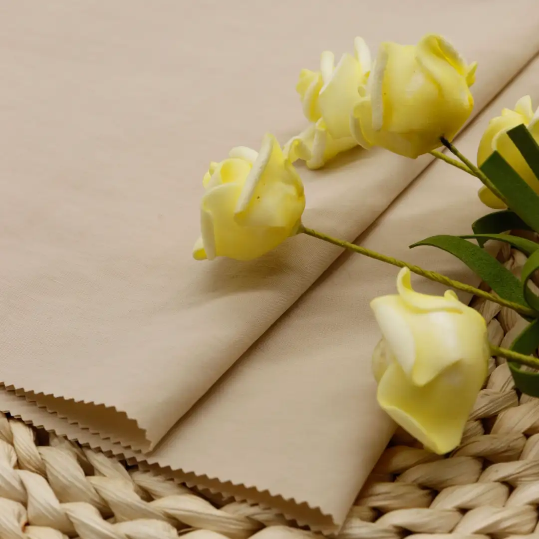 China Fabric for Blouse,Skirt,Shirt Long Sleeve Button ,Over Shirt Nylon Crepe Synthetic Woven Fabric Nylon Khaki color buy from China wholesaler bulk order at wholesale price free worldwide shipping Alibaba