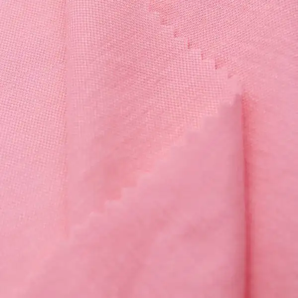 China Fabric for Jackets,Hoodie,Sweatshirt Interlock Knit Fabric Polyester Spandex pink color buy from China wholesaler bulk order at wholesale price free worldwide shipping Alibaba