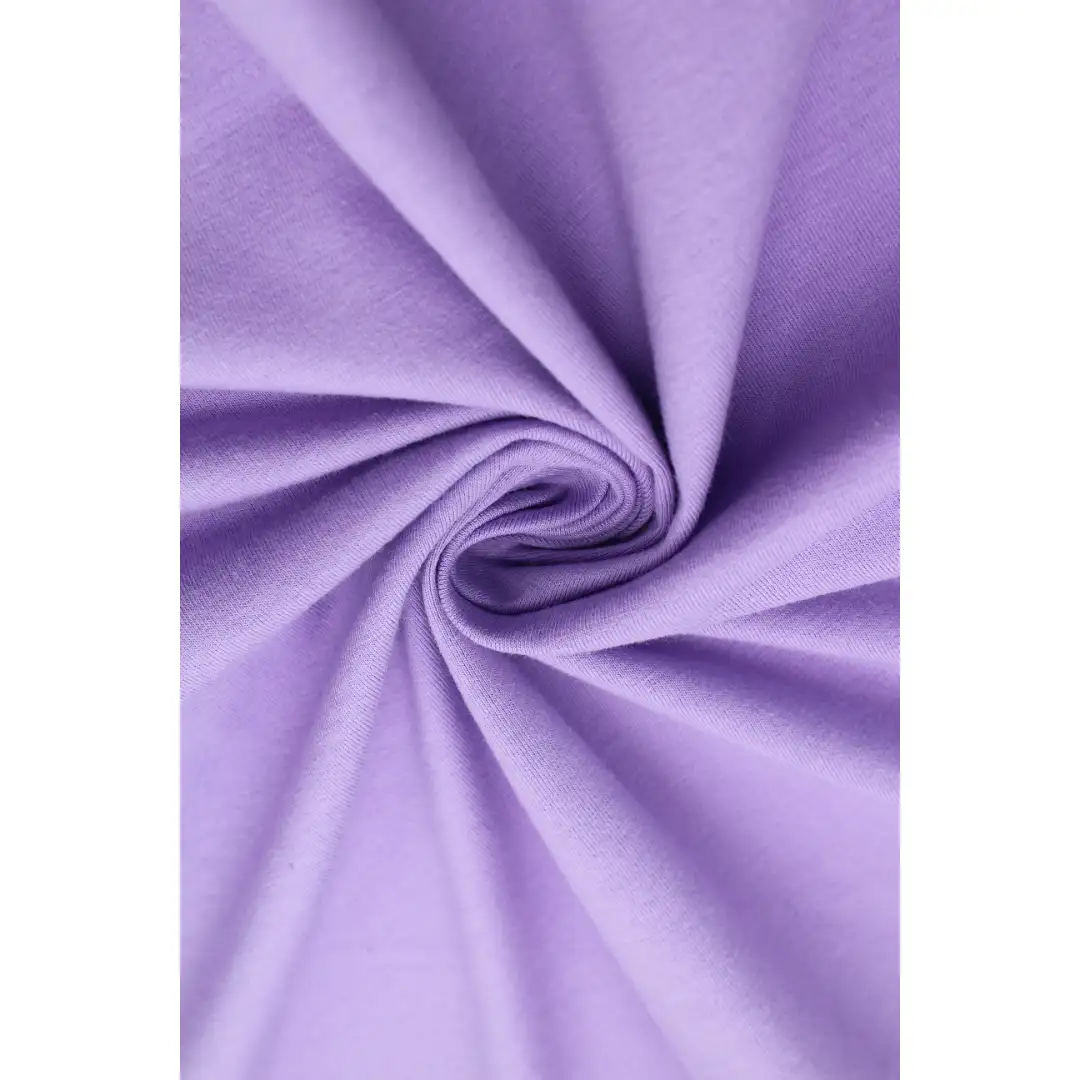 China Fabric for T-Shirt,Polo Shirt Single Jersey Knit Fabric Cotton Spandex purple color buy from China wholesaler bulk order at wholesale price free worldwide shipping Alibaba