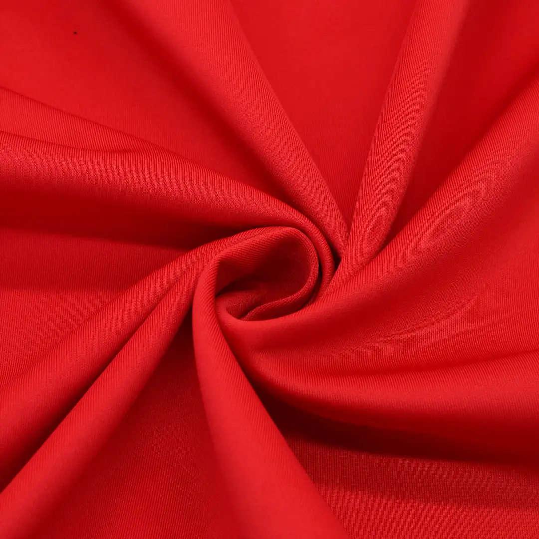 China Fabric for Jackets,Hoodie,Sweatshirt Scuba Knit Fabric Polyester Spandex RED color buy from China wholesaler bulk order at wholesale price free worldwide shipping Alibaba
