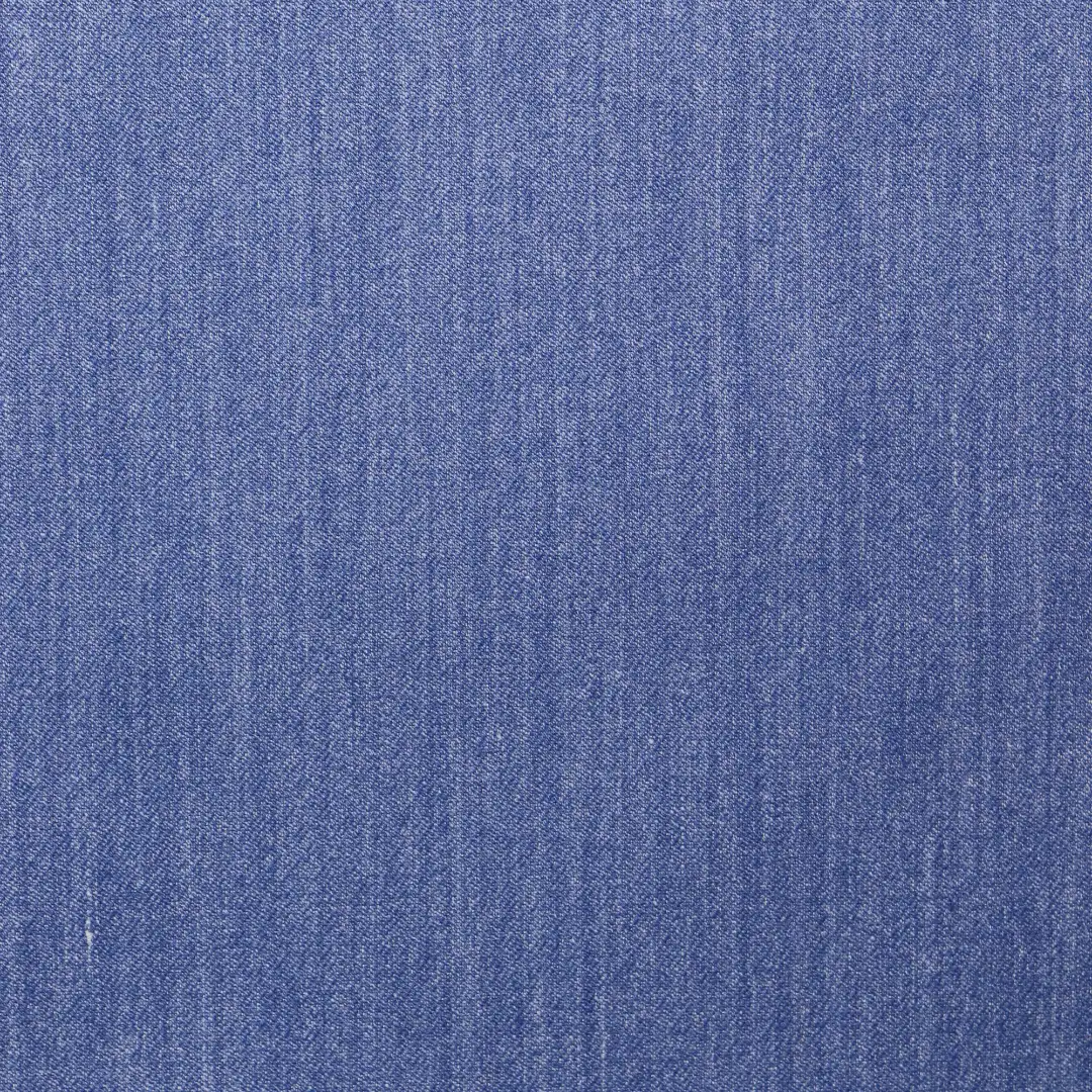 China Fabric for Over Shirt Knit Denim Look Woven Blended Fabric Polyester Rayon Spandex blue color buy from China wholesaler bulk order at wholesale price free worldwide shipping Alibaba