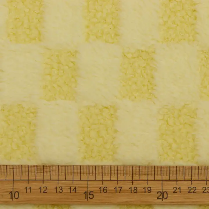 China Fabric for Crop Top Tricot Brush Knit Fabric Polyester YELLOW color buy from China wholesaler bulk order at wholesale price free worldwide shipping Alibaba