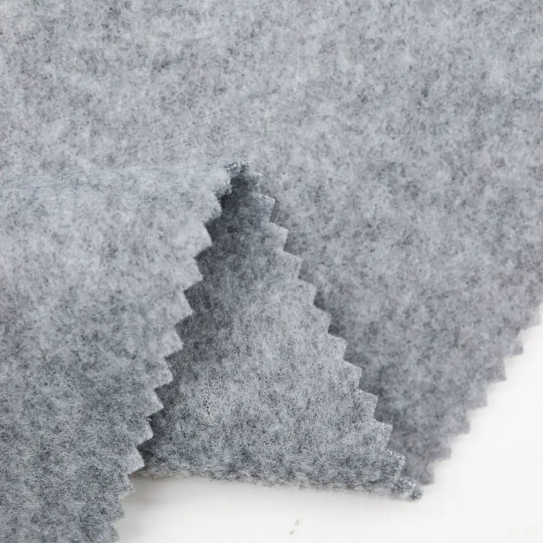 China Fabric for Jackets,Trench Coat Polar Fleece Knit Fabric Polyester grey color buy from China wholesaler bulk order at wholesale price free worldwide shipping Alibaba