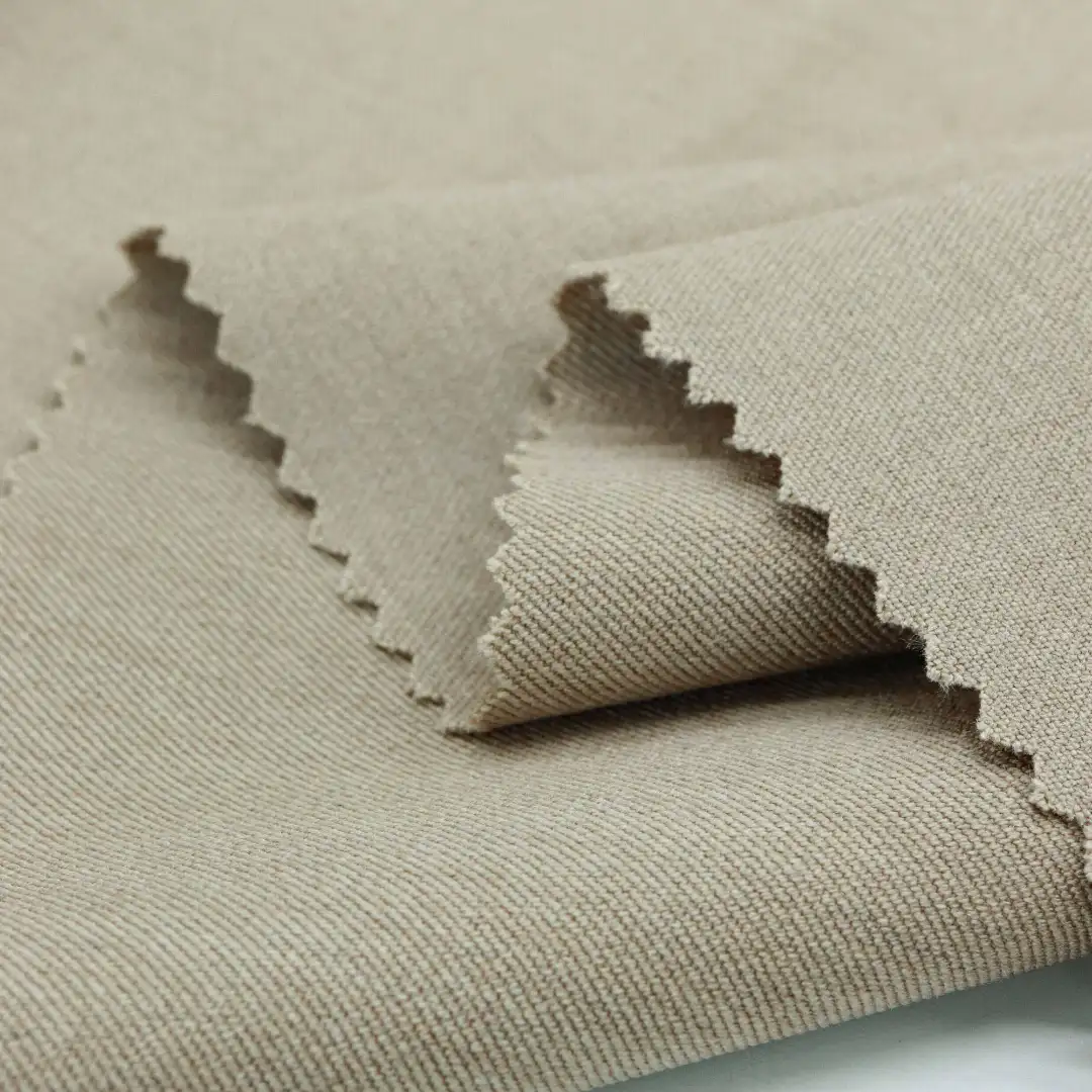 China Fabric for Pants,Blazer,Suit,Uniform Polyester/Rayon Twill Woven Blended Fabric Polyester Rayon Spandex brown color buy from China wholesaler bulk order at wholesale price free worldwide shipping Alibaba