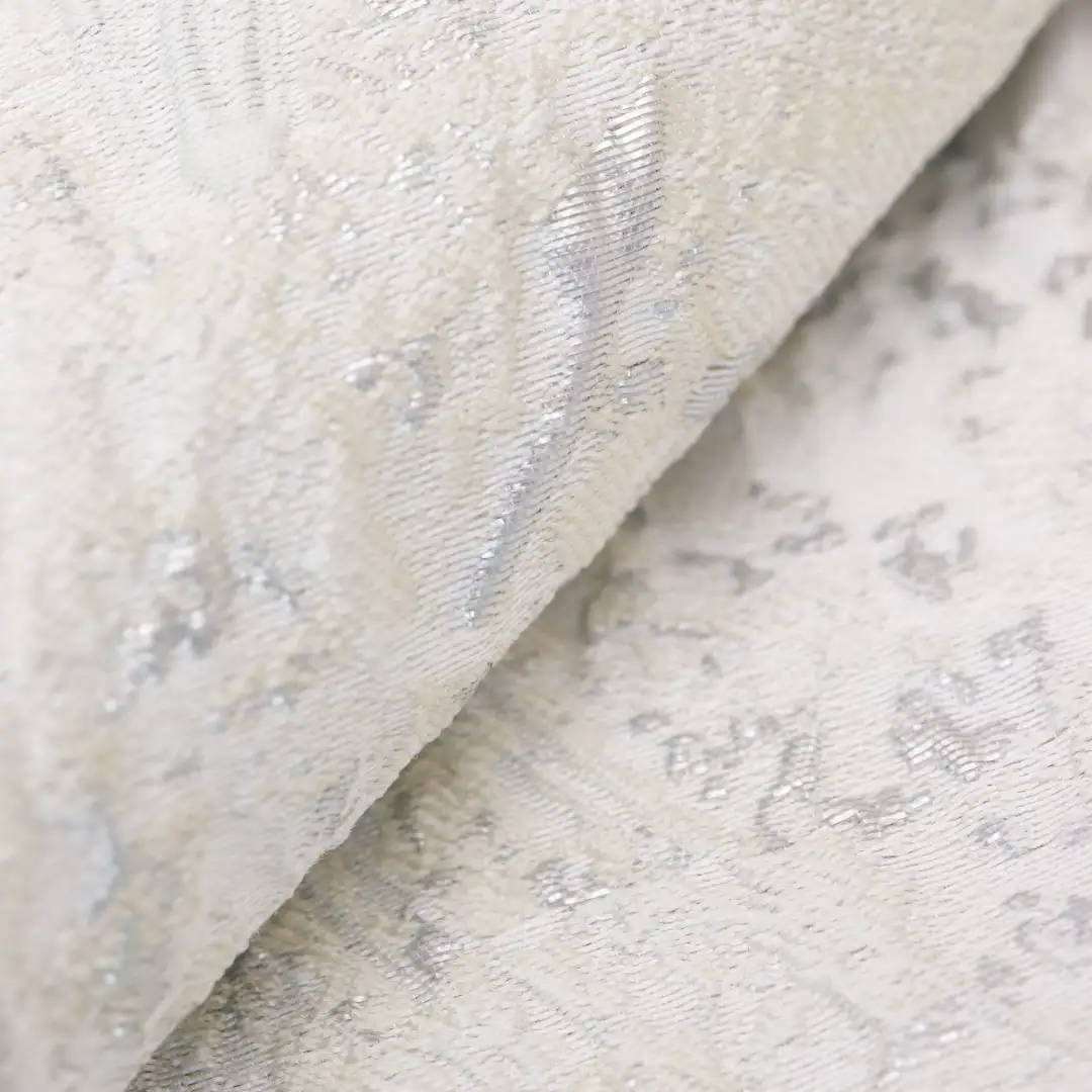 China Fabric for Blouse,Crop Top Jacquard Natural Woven Fabric Polyester Lurex Nylon jacquard color buy from China wholesaler bulk order at wholesale price free worldwide shipping Alibaba