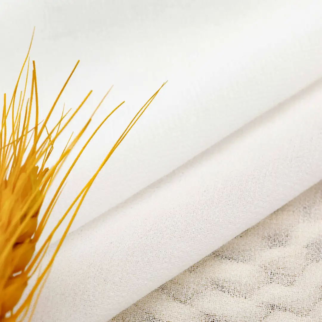 China Fabric for Shirt,Blouse,Skirt Chiffon Synthetic Woven Fabric Polyester Beige color buy from China wholesaler bulk order at wholesale price free worldwide shipping Alibaba