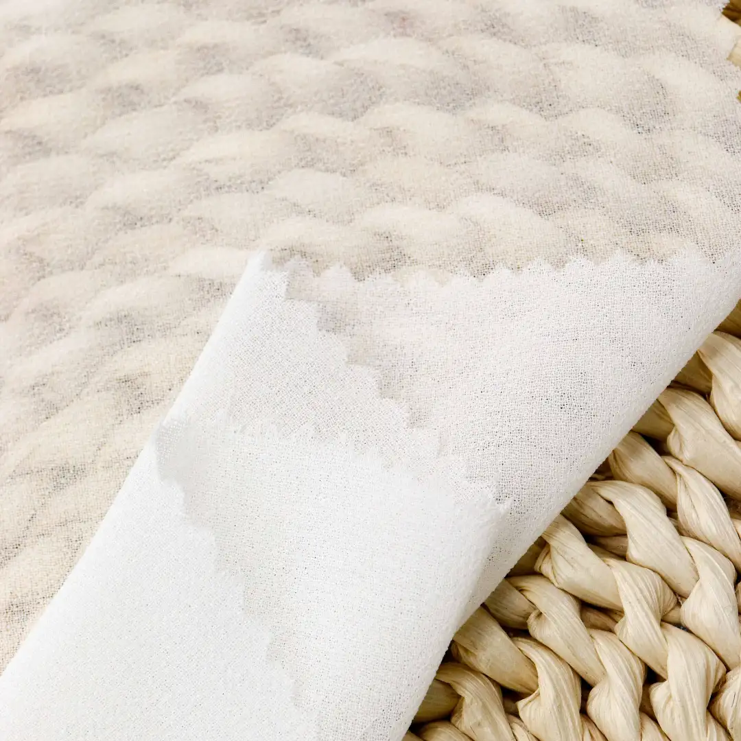 China Fabric for Shirt,Blouse,Skirt Chiffon Synthetic Woven Fabric Polyester Beige color buy from China wholesaler bulk order at wholesale price free worldwide shipping Alibaba