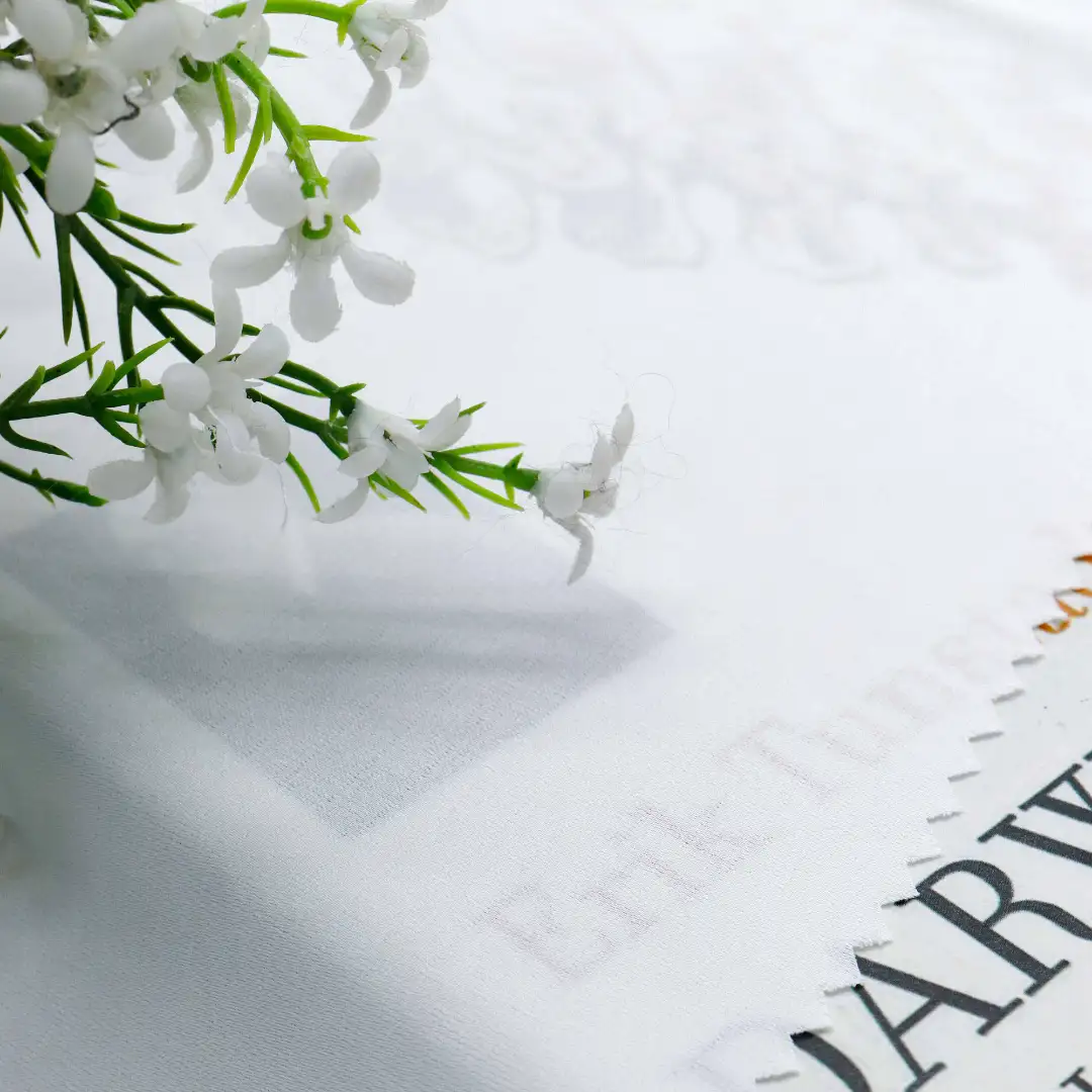 China Fabric for Shirt,Blouse,Skirt Chiffon Synthetic Woven Fabric Polyester Spandex white color buy from China wholesaler bulk order at wholesale price free worldwide shipping Alibaba