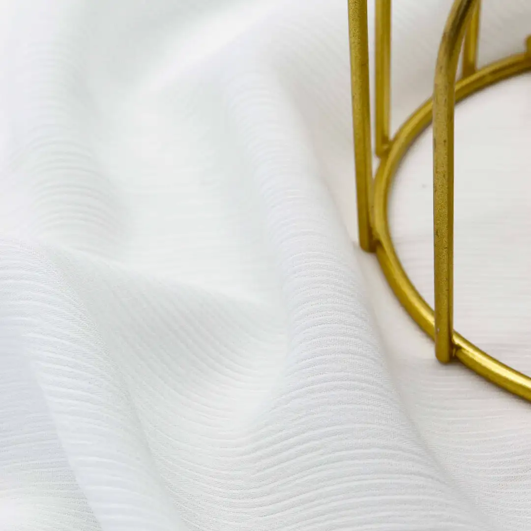 China Fabric for Shirt,Blouse,Skirt Chiffon Synthetic Woven Fabric Polyester white color buy from China wholesaler bulk order at wholesale price free worldwide shipping Alibaba