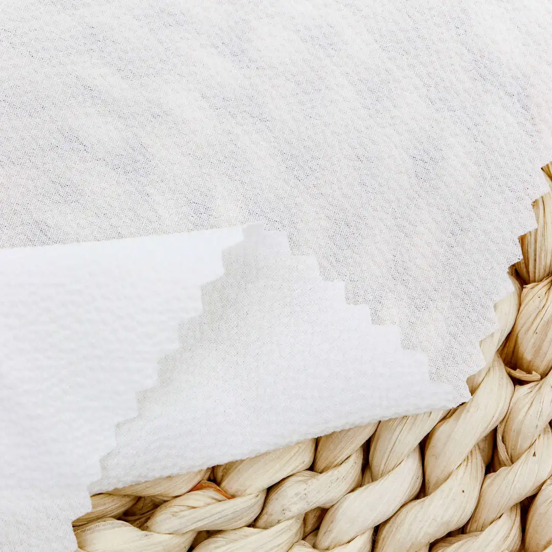 China Fabric for Shirt,Blouse,Skirt Chiffon Synthetic Woven Fabric Polyester white color buy from China wholesaler bulk order at wholesale price free worldwide shipping Alibaba