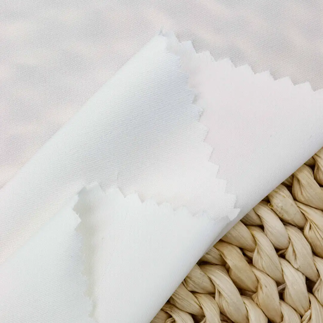 China Fabric for Shirt,Blouse,Skirt Chiffon Synthetic Woven Fabric Polyester Spandex white color buy from China wholesaler bulk order at wholesale price free worldwide shipping Alibaba