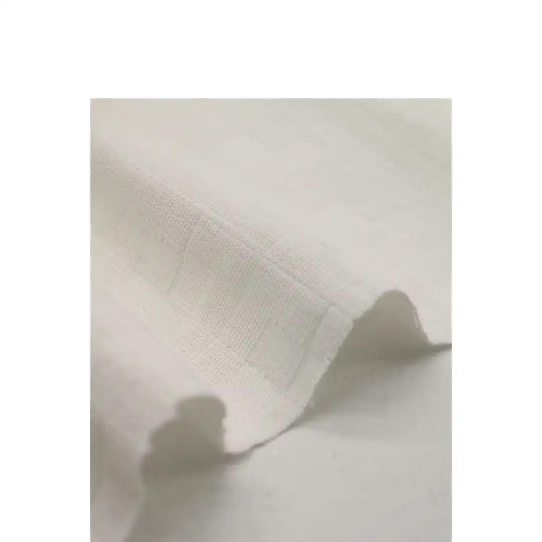 China Fabric for Shirt,Blouse,Skirt Cotton Dobby Natural Woven Fabric Cotton white color buy from China wholesaler bulk order at wholesale price free worldwide shipping Alibaba