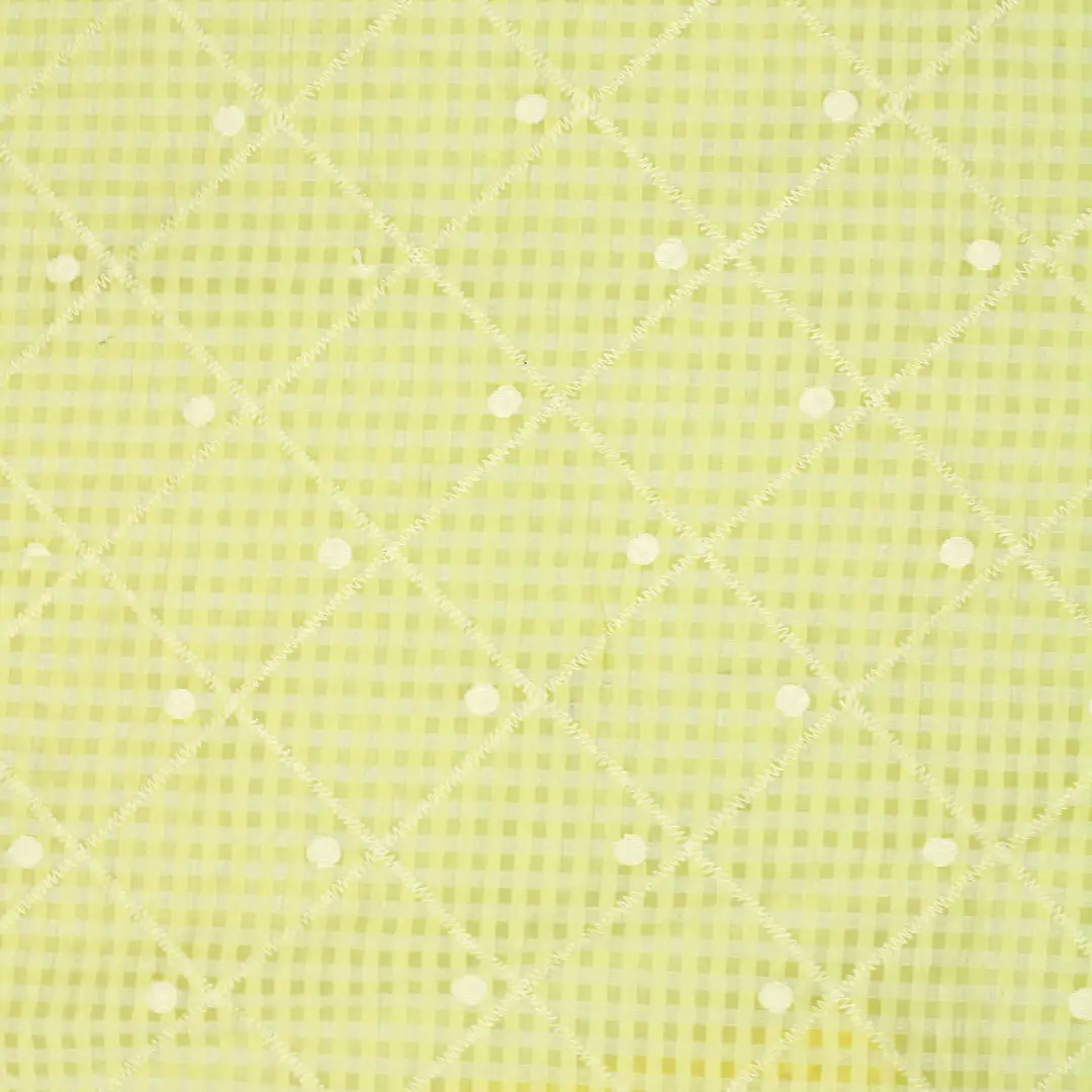China Fabric for Blouse,Skirt Schiffli Synthetic Woven Fabric Nylon Polyester Tencel yellow color buy from China wholesaler bulk order at wholesale price free worldwide shipping Alibaba