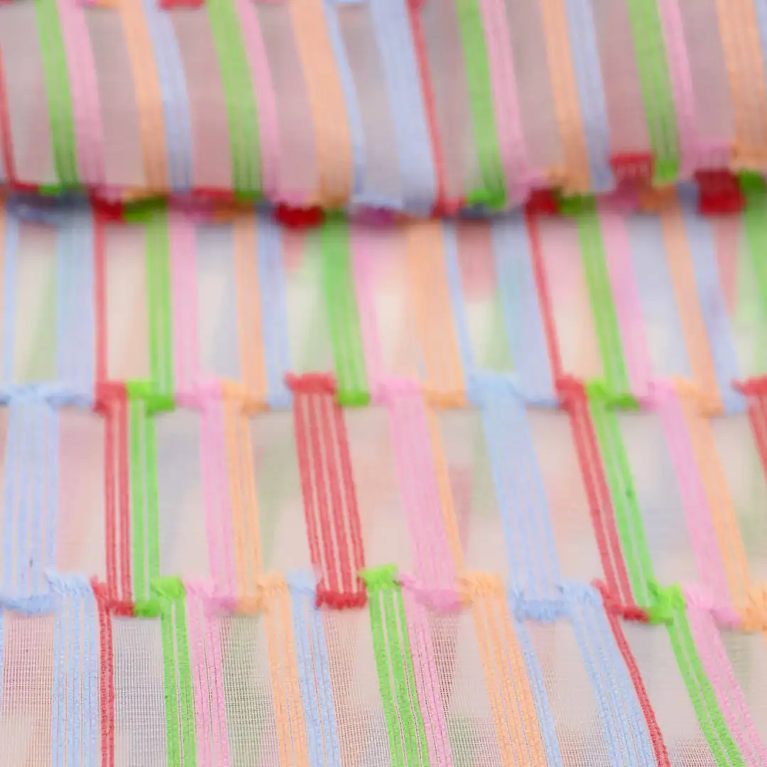 China Fabric for Blouse,Skirt Schiffli Synthetic Woven Fabric Cotton Nylon Silk Colorful color buy from China wholesaler bulk order at wholesale price free worldwide shipping Alibaba