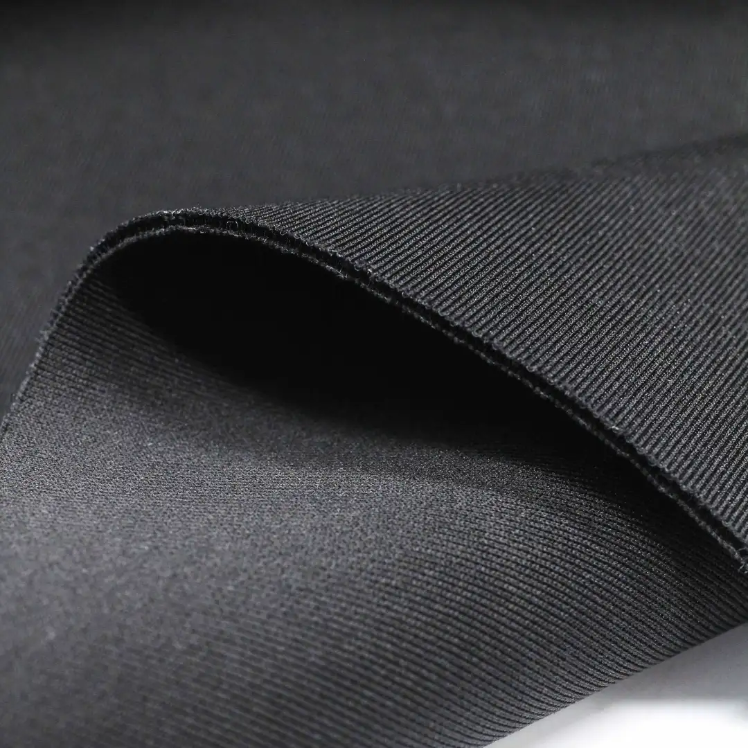 China Fabric for Jackets,Hoodie  ,Sweatshirt Scuba Knit Fabric Polyester Spandex black color buy from China wholesaler bulk order at wholesale price free worldwide shipping Alibaba