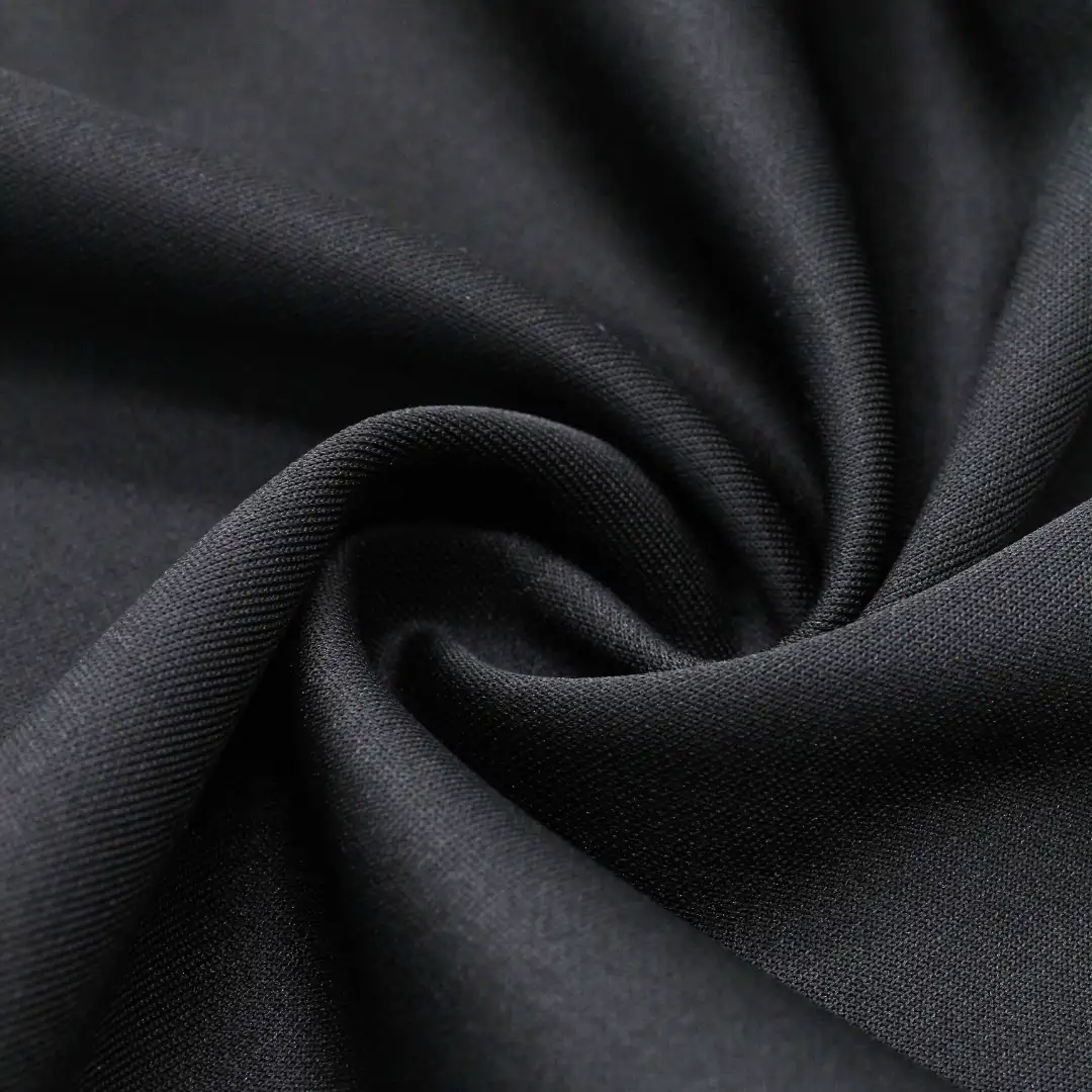 China Fabric for Jackets,Hoodie  ,Sweatshirt Scuba Knit Fabric Polyester Spandex black color buy from China wholesaler bulk order at wholesale price free worldwide shipping Alibaba