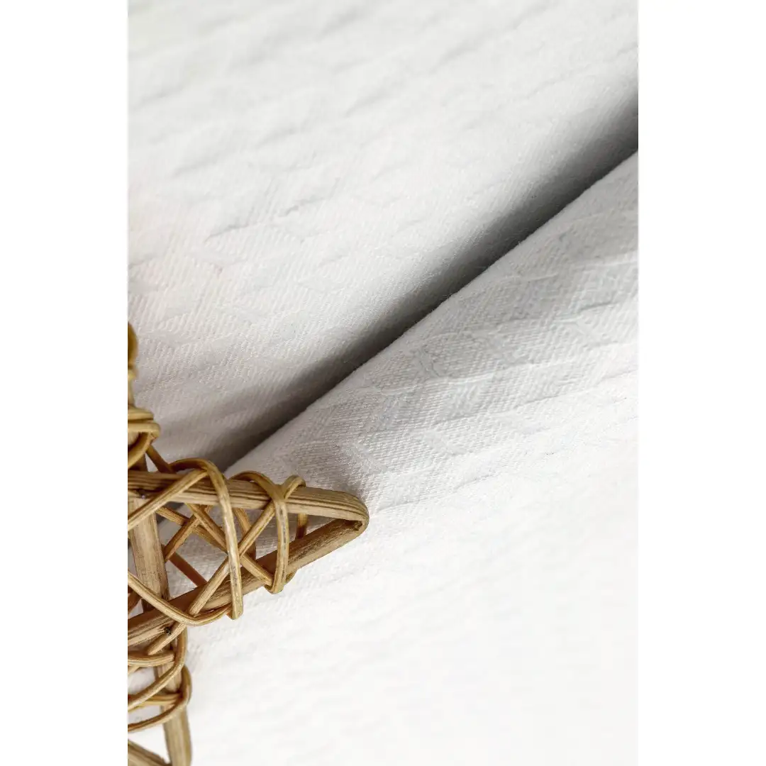 China Fabric for Blouse Jacquard Woven Blended Fabric Rayon Nylon Spandex white color buy from China wholesaler bulk order at wholesale price free worldwide shipping Alibaba