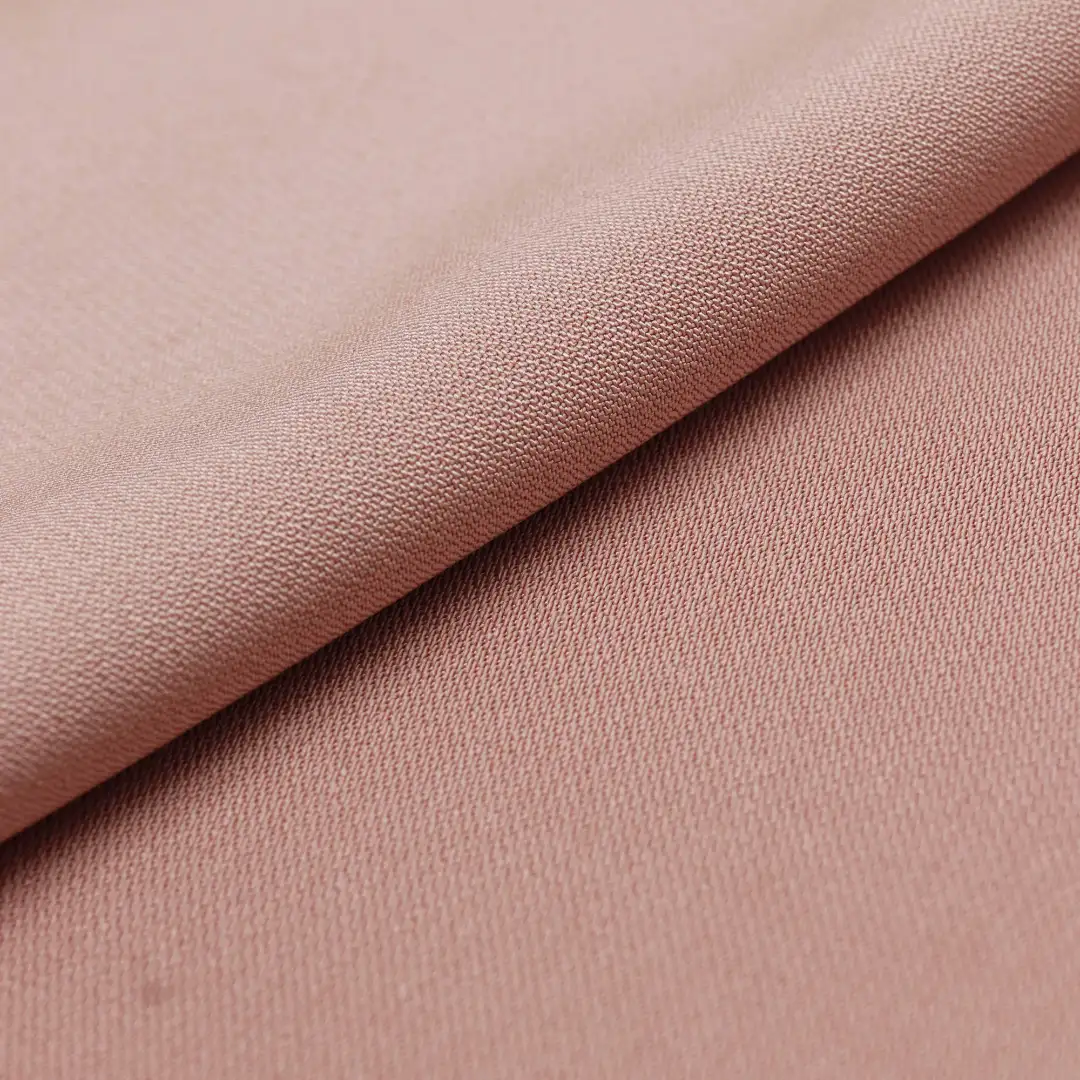 China Fabric for Blazer Cotton Plain Natural Woven Fabric Polyester Spandex pink color buy from China wholesaler bulk order at wholesale price free worldwide shipping Alibaba