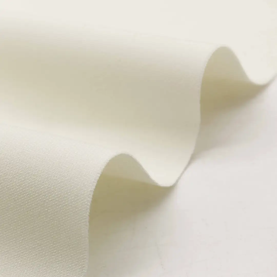 China Fabric for Blazer,Suit Cotton Plain Natural Woven Fabric Polyester Spandex Beige color buy from China wholesaler bulk order at wholesale price free worldwide shipping Alibaba