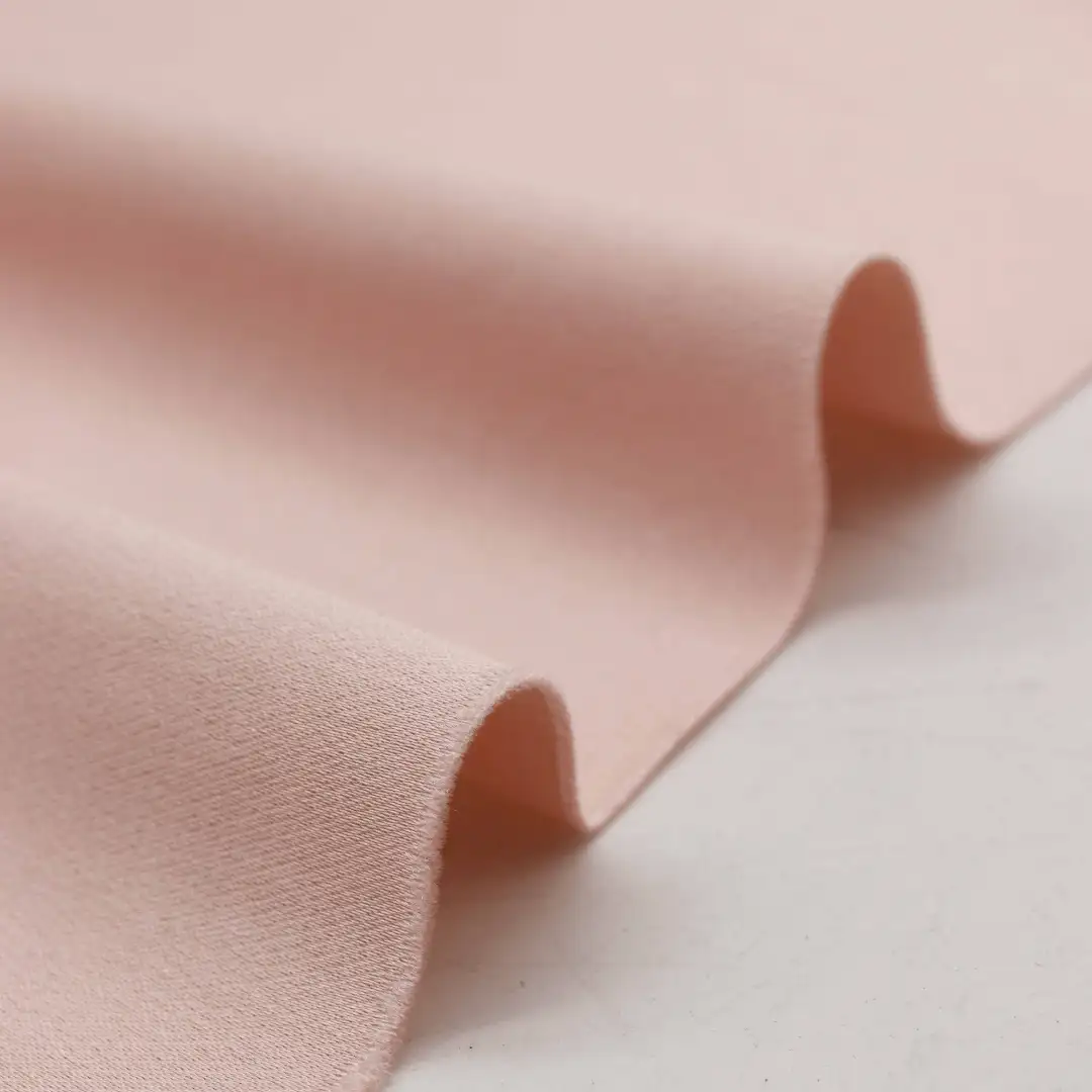 China Fabric for Blouse Cotton Twill Natural Woven Fabric Acetate Polyester pink color buy from China wholesaler bulk order at wholesale price free worldwide shipping Alibaba