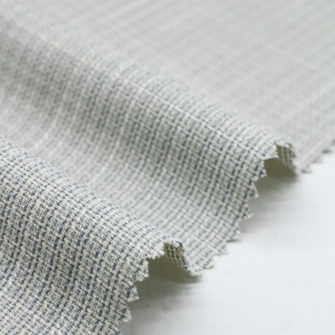 China Fabric for Jackets,Blazer Yarn Dyed Check Natural Woven Fabric Polyester Rayon Spandex grey color buy from China wholesaler bulk order at wholesale price free worldwide shipping Alibaba