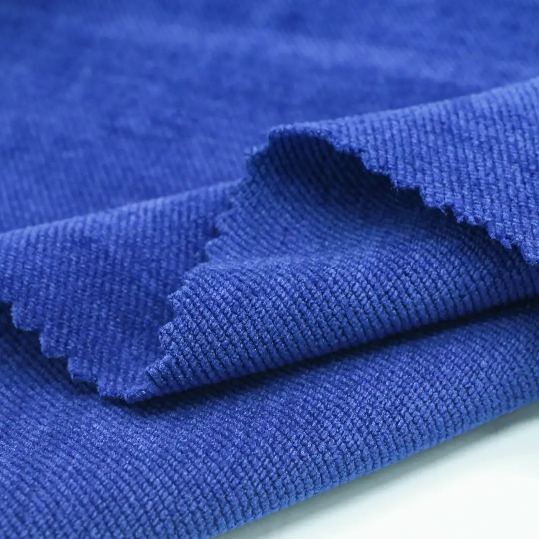 China Fabric for Blazer Twill Synthetic Woven Fabric Polyester Spandex blue color buy from China wholesaler bulk order at wholesale price free worldwide shipping Alibaba