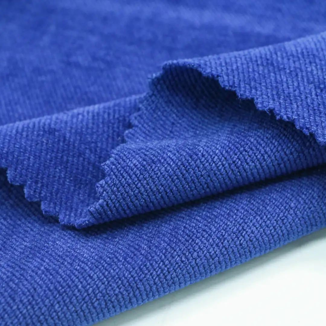 China Fabric for Blazer Twill Synthetic Woven Fabric Polyester Spandex blue color buy from China wholesaler bulk order at wholesale price free worldwide shipping Alibaba