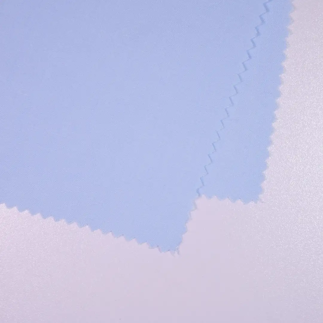 China Fabric for Blouse,Skirt,Over Shirt Cotton Plain Natural Woven Fabric Polyester Lotusfiber Lyocell blue color buy from China wholesaler bulk order at wholesale price free worldwide shipping Alibaba