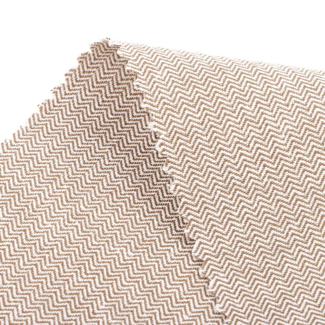 China Fabric for Shirt,Blouse,Skirt,Shorts,Padded Jacket Cotton Twill Natural Woven Fabric Cotton Khaki-White color buy from China wholesaler bulk order at wholesale price free worldwide shipping Alibaba