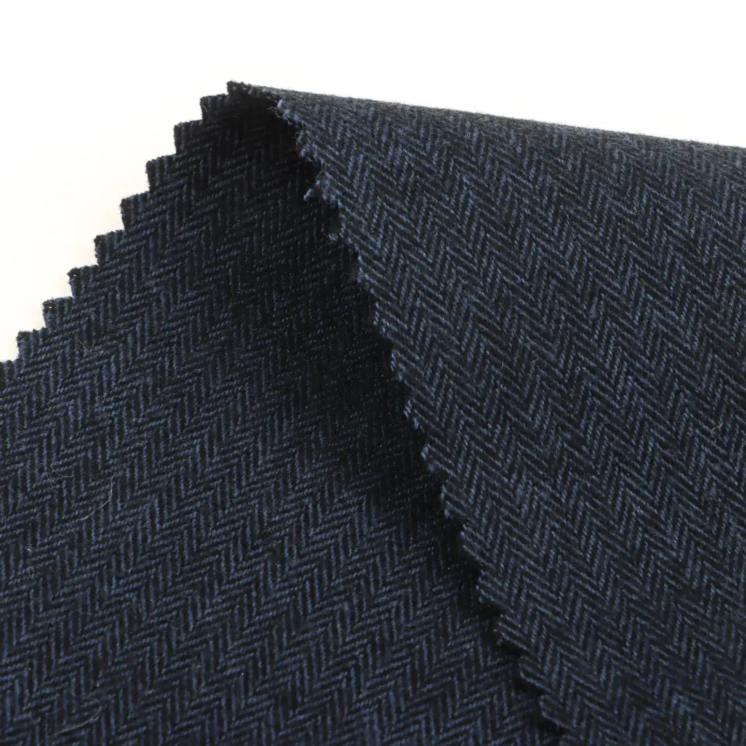 China Fabric for Shirt,Jackets,Blouse,Skirt Twill Woven Blended Fabric Cotton Spandex Navy color buy from China wholesaler bulk order at wholesale price free worldwide shipping Alibaba