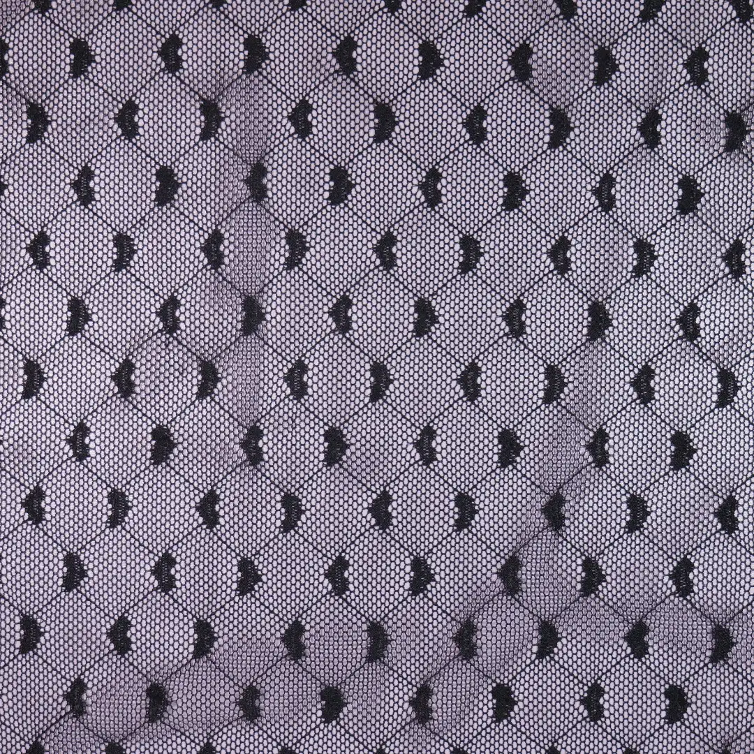 China Fabric for Shirt,Skirt Lace Knit Fabric Nylon Spandex Black color buy from China wholesaler bulk order at wholesale price free worldwide shipping Alibaba