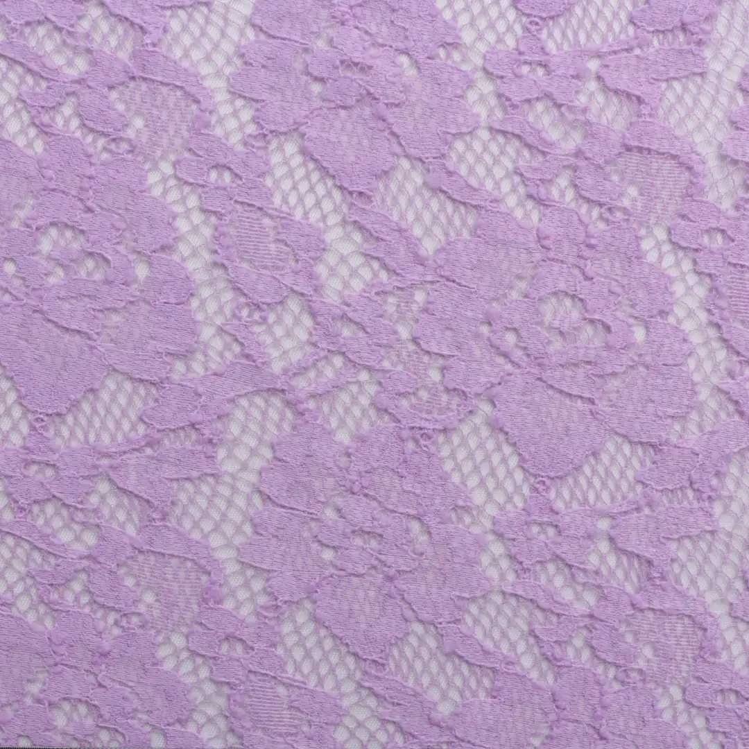China Fabric for Blouse,Skirt,Shirt Long Sleeve Zipper  Lace Knit Fabric Polyester Spandex purple color buy from China wholesaler bulk order at wholesale price free worldwide shipping Alibaba