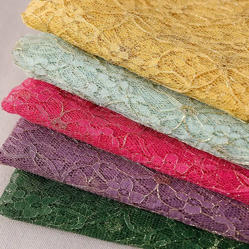 China Fabric for Shirt,Skirt,Skirt  Lace Knit Fabric Nylon Modal blue color buy from China wholesaler bulk order at wholesale price free worldwide shipping Alibaba