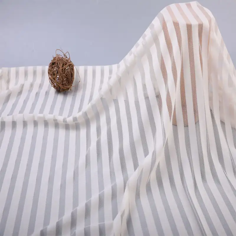 China Fabric for Blouse,Skirt  Lace Knit Fabric Polyester white color buy from China wholesaler bulk order at wholesale price free worldwide shipping Alibaba