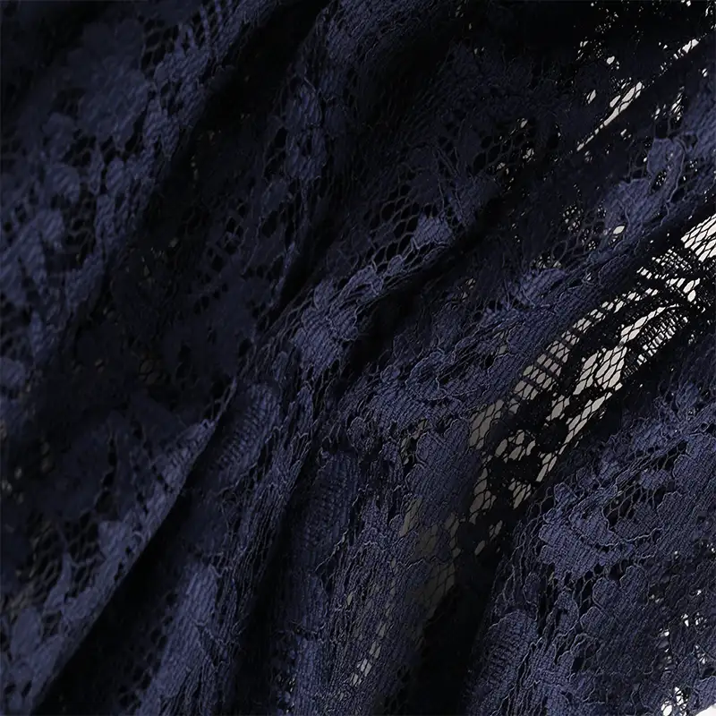 China Fabric for T-Shirt,Blouse,Skirt,Skirt  Lace Knit Fabric Nylon Cotton Rayon black color buy from China wholesaler bulk order at wholesale price free worldwide shipping Alibaba