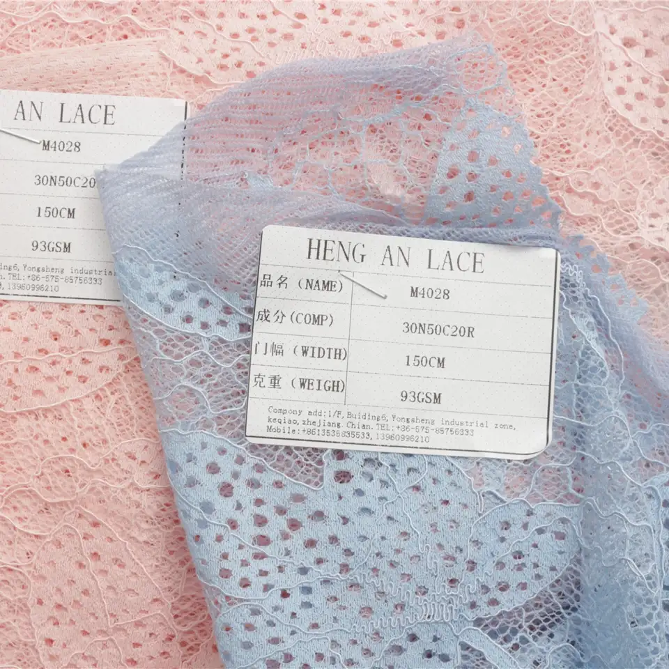 China Fabric for Shirt,T-Shirt,Blouse,Skirt,Skirt  Lace Knit Fabric Cotton Nylon Rayon blue color buy from China wholesaler bulk order at wholesale price free worldwide shipping Alibaba