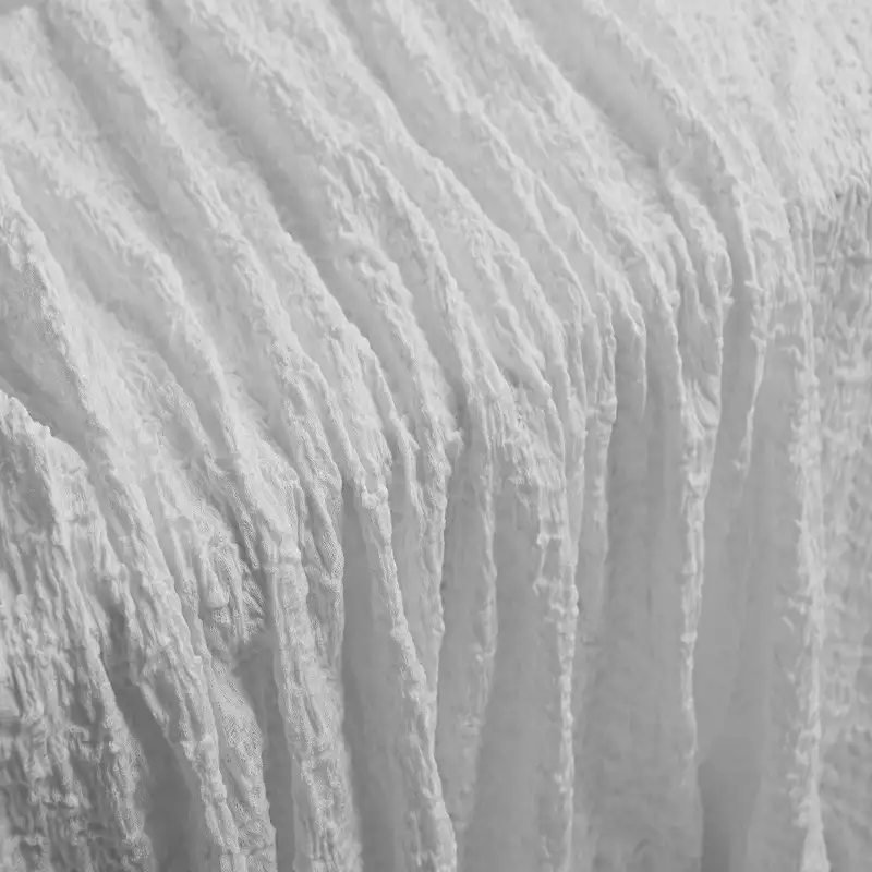 China Fabric for Shirt,T-Shirt,Blouse,Skirt  Lace Knit Fabric Cotton Nylon Rayon white color buy from China wholesaler bulk order at wholesale price free worldwide shipping Alibaba