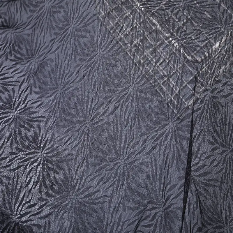 China Fabric for Shirt,T-Shirt,Blouse,Skirt  Lace Knit Fabric Nylon black color buy from China wholesaler bulk order at wholesale price free worldwide shipping Alibaba