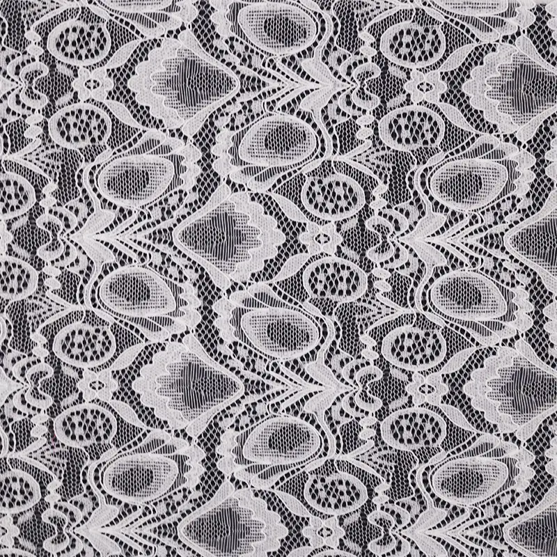 China Fabric for Shirt,Blouse,Skirt,Skirt  Lace Knit Fabric Nylon Spandex white color buy from China wholesaler bulk order at wholesale price free worldwide shipping Alibaba