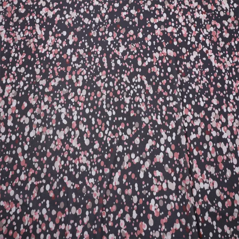 China Fabric for Blouse,Shirt Long Sleeve Button ,Dresses (Cardigan Button) ,Skirt  Lace Knit Fabric Polyester Spandex black color buy from China wholesaler bulk order at wholesale price free worldwide shipping Alibaba