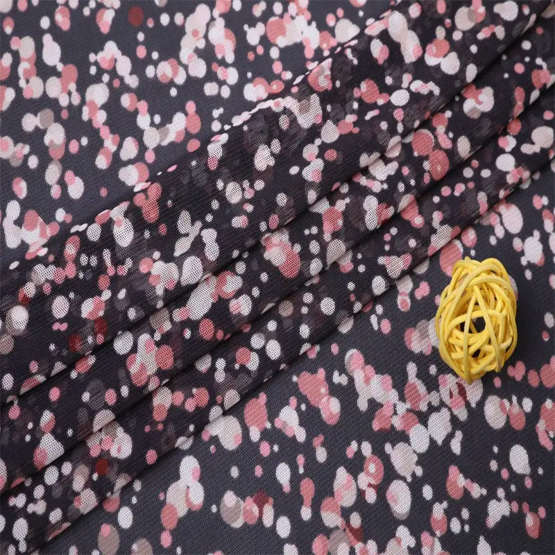 China Fabric for Blouse,Shirt Long Sleeve Button ,Dresses (Cardigan Button) ,Skirt  Lace Knit Fabric Polyester Spandex black color buy from China wholesaler bulk order at wholesale price free worldwide shipping Alibaba