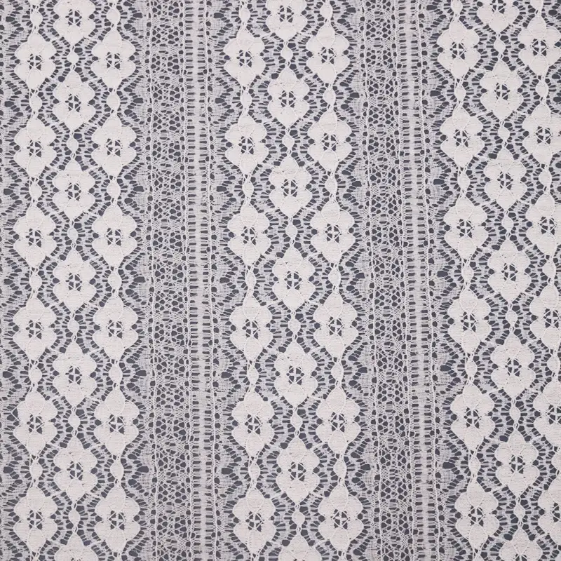 China Fabric for Blouse,Skirt,Shirt Long Sleeve Button ,T-shirt ,Skirt  Lace Knit Fabric Nylon Spandex white color buy from China wholesaler bulk order at wholesale price free worldwide shipping Alibaba